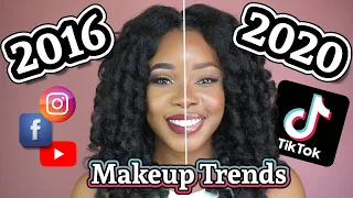 2016 VS 2021 MAKEUP TRENDS || TIKTOK Makeup Hacks || MUAH by YELENA