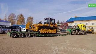 Сборка Т-330 бульдозера за минуту