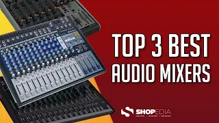 🏆 TOP 3 BEST AUDIO MIXERS 2023 ( COMPARISON & REVIEW )