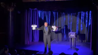 Dan Birch Dove Act raw footage, 2022 at the Magic Castle in Hollywood, California  5/1/22