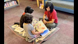 Therapy dogs help Bozeman children improve reading skills