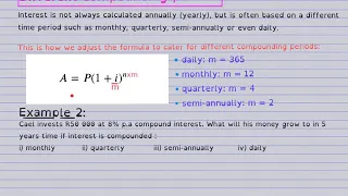 Grd 12: finance lesson 1