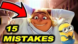 😂 DESPICABLE ME 3 - 15 MISTAKES + BONUS EASTER EGGS