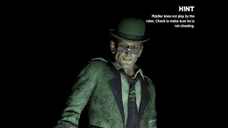 Batman Arkham City the Riddler Death Taunts