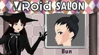 Tutorial - Vroid Hair Style: Single Bun