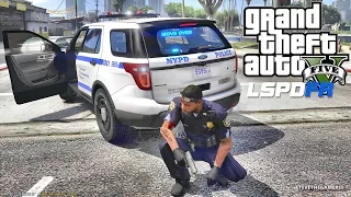 LSPDFR #586 - NYPD PATROL (GTA 5 REAL LIFE POLICE PC MOD)  FORD EXPLORER