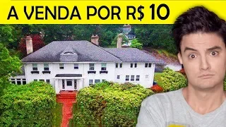 CASAS QUE NINGUÉM QUER COMPRAR POR PREÇO NENHUM! [+10]