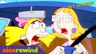 Helga and Miriam's Road Trip Disaster | Hey Arnold! | NickRewind
