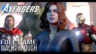 MARVEL'S AVENGERS Full Game Walkthrough - No Commentary (MARVEL's AVENGERS Gameplay Walkthrough)