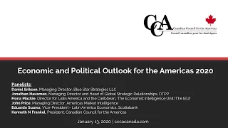 Economic and Political Outlook for the Americas 2020
