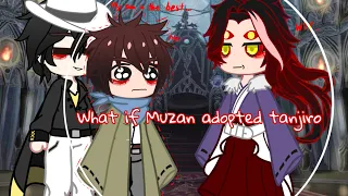 💭 what if Muzan adopted Tanjiro 👀☂️cringe + not make sense☂️ #demonslayer #tanjiro #muzan