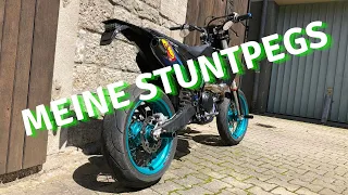 Supermoto Stunt Pegs - Husqvarna FE 501