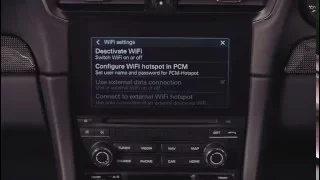 How to connect to the PCM WiFi