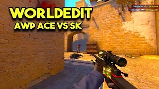 CS:GO - WorldEdit AWP ACE vs SK @ ESL Pro League Season 3