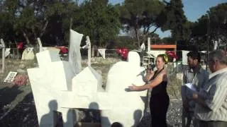 About my sculpture/Beata Rostas in Bergama symposium 2012