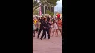 Tucson Cops Dance Party at Reid Park