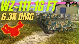 😎🔥 WZ-111-1G FT WoT Blitz • 6.3K DMG • 5 Kills