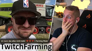 Jan von TWITCHFARMING am Ende! Claas LEXION Schneidwerk defekt! - M4cM4nus reagiert