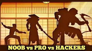 Shadow Fight 2 NOOB vs PRO vs HACKER WEAPON
