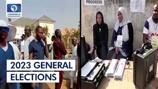 Voters At Ribadu Crescent Polling Unit In Kaduna Stranded Due To BVAs Failure