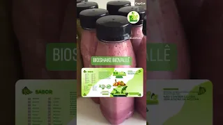 Bioshake Prebiótico de Frutas Orgânicas e Biomassa de Banana Verde #biovalleoficial #naturalfoodba