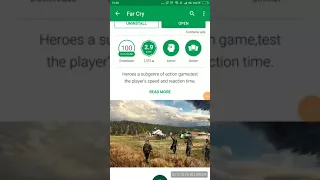 Far cry for mobile?? Download it from play store??
