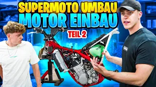 Supermoto Umbau Teil 2 - Motor Einbau/Elektrik- KTM EXC 450 2023