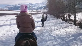 Kyrgyzstan Chon Kemin Valley Horse Hike