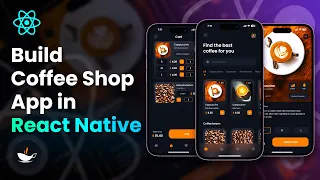 📱 Build a Coffee Shop App using React Native ☕| Beginner | 2023