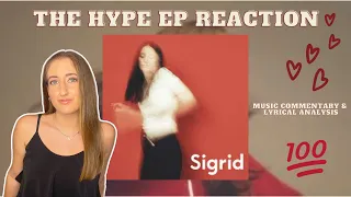 Sigrid The Hype EP Reaction | Music Commentary & Lyrics Analysis🥹 #sigrid #thehype