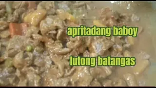 Apritadang baboy,lutong batangas,pang handaan,