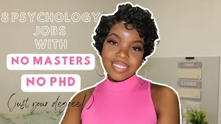 8 PSYCHOLOGY JOBS/CAREERS YOU CAN DO WITH A PSYCHOLOGY DEGREE, NO MASTERS & PHD | CEE THE COUNSELLOR