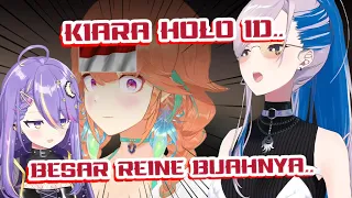 Saat Moona dan Reine bahas yang gede, Apakah kiara masuk Tier ID?? [HololiveID]