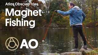 Magnet Fishing: What’s at the Bottom of Van Cortlandt Lake? | Atlas Obscura Tries | Atlas Obscura