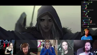 Streamers  Youtubers React to WARBRINGERS Jaina Asmongold Nixxiom TradeChat