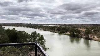 Murray river view from a lookout 👀