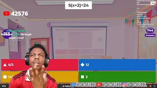 iShowSpeed Does Math Kahoot 💀(FULL VIDEO)