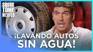 ¡Un producto para lavar autos sin agua! | Shark Tank México