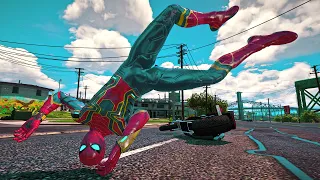 GTA 5 SPIDERMAN Ragdolls Compilation Episode 48 (Euphoria Physcis Showcase)