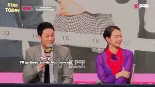 Shin Min Ah and So Ji Sub [Oh My Venus Press Conference] 151126