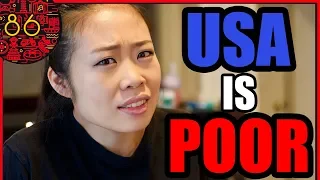 Chinese Girl DISAPPOINTED with USA - Expectations vs. Reality