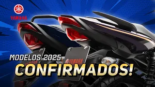 É oficial! Os primeiros modelos 2025 da Yamaha CONFIRMADOS 🔵 #moto  #yamaha