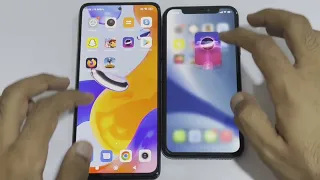 IPHONE XS VS REDMI NOTE 11 PRO SPEED TEST