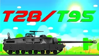 Super Tank Rumble Creations - T28/T95 Super Heavy Tank