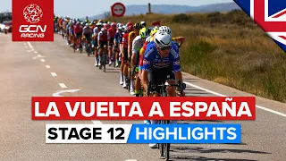 A Long Day Waiting For The Sprint Teams To Pounce! | Vuelta A España 2023 Highlights - Stage 12