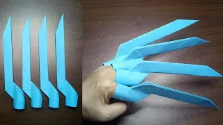 HOW TO MAKE PAPER CLAWS  BEST ORIGAMI CLAWS IDEAS  EASY CRAFTS design by TORSELF