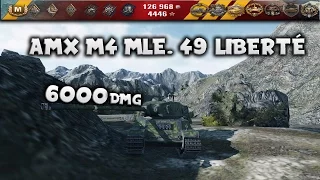 World Of Tanks |  AMX M4 mle. 49 - 6000 damage