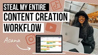 How I plan my content for Instagram YouTube & TikTok | Content creation for social media