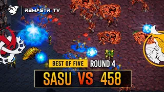 STARCRAFT FASTEST COREANO 🇰🇷 SASU vs 458 🇰🇷 ROUND 4 (2024)