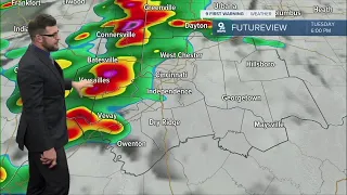 Multiple severe weather threats in Cincinnati this week